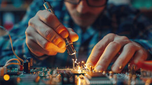 pngtree soldering electronic circuit board image 15846367